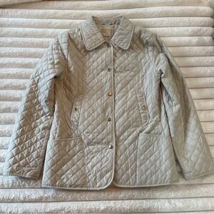Michael Kors Light Tan Quilted Jacket